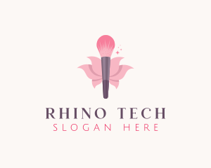 Makeup Brush Cosmetics logo design