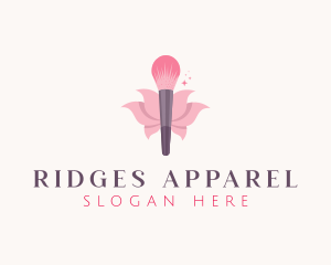 Makeup Brush Cosmetics logo design