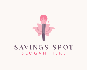 Makeup Brush Cosmetics logo design