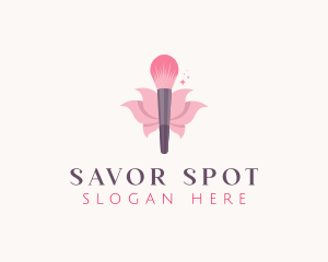 Makeup Brush Cosmetics logo design