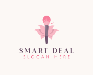 Makeup Brush Cosmetics logo design