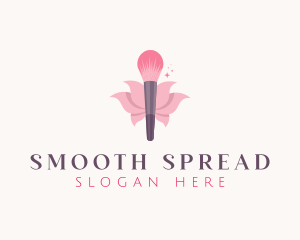 Makeup Brush Cosmetics logo design