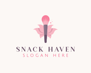 Makeup Brush Cosmetics logo design