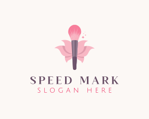 Makeup Brush Cosmetics logo design