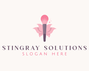 Makeup Brush Cosmetics logo design