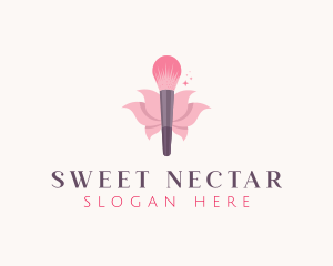 Makeup Brush Cosmetics logo design