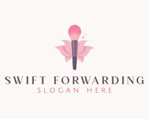 Makeup Brush Cosmetics logo design