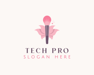 Makeup Brush Cosmetics logo design