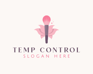 Makeup Brush Cosmetics logo design