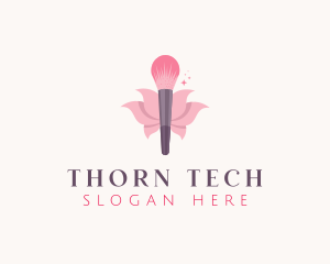 Makeup Brush Cosmetics logo design