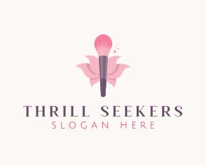 Makeup Brush Cosmetics logo design