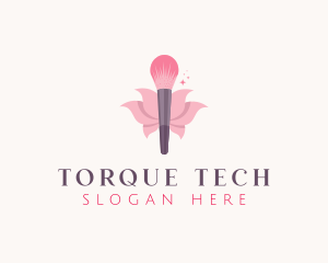 Makeup Brush Cosmetics logo design