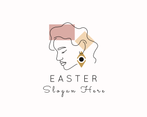 Woman Style Earring Logo