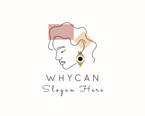 Style - Woman Style Earring logo design