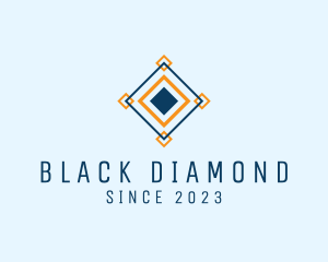 Diamond Square Tile logo design