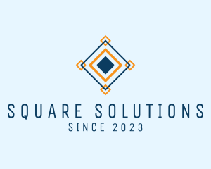 Diamond Square Tile logo design