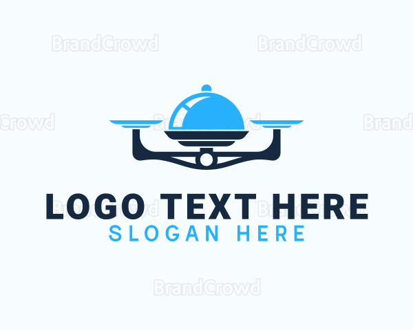 Restaurant Kitchenware Drone Logo