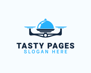 Cook Book - Restaurant Kitchenware Drone logo design