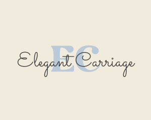 Elegant Cursive Beauty logo design