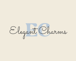 Elegant Cursive Beauty logo design