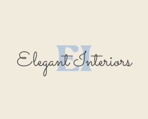 Elegant Cursive Beauty logo design