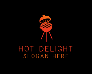 Smoked Hot Barbecue Grill logo design