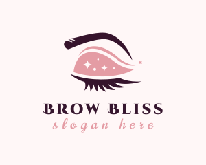 Eyebrow - Beauty Eyelash Eyebrow logo design