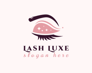 Beauty Eyelash Eyebrow  logo design