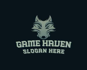 Gamer - Wolf Gamer Character logo design