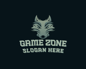 Wolf Gamer Character logo design