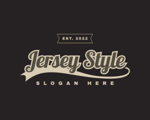 Jersey - Retro Sports League logo design