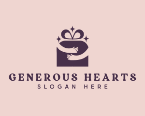 Philanthropy - Charity Gift Box logo design