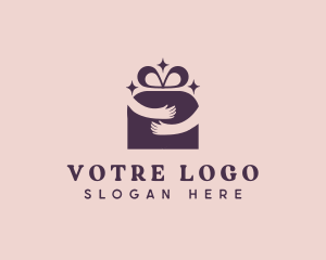 Ribbon - Charity Gift Box logo design