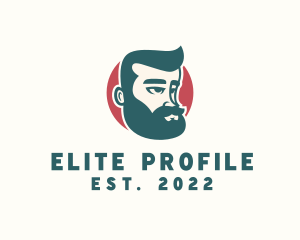 Profile - Hipster Guy Character logo design