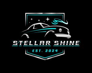 Car Detailing Automotive logo design