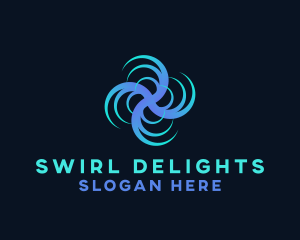 Swirl - Swirl Rotation Movement logo design