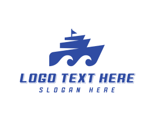Ferry - Ferry Transport Cruise logo design