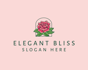 Rose Bloom Flower  Logo