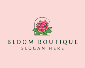 Bloom - Rose Bloom Flower logo design