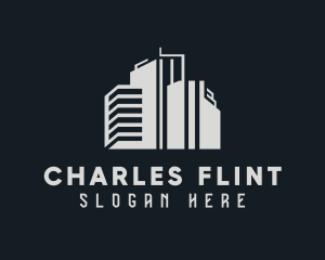 Office Space - Residential Building Tower logo design