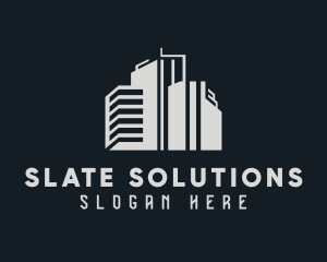 Residential Building Tower logo design