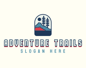 Outdoor Mountain Travel logo design