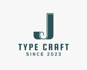 Typography - Retro Ribbon Business logo design