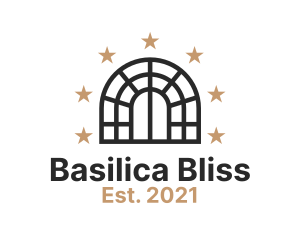 Basilica - Window Stars Design logo design