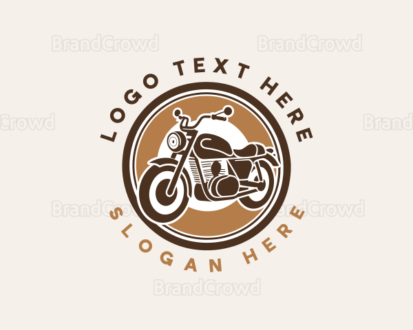 Motocross Motorcycle Rider Logo