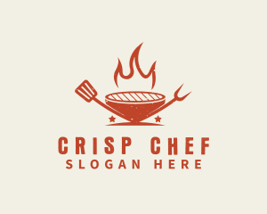 Flame Grill Restaurant logo design