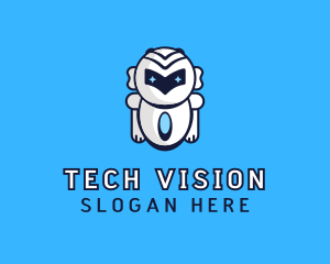 Futuristic - Futuristic Tech Robot logo design