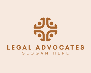 People Society Advocate logo design