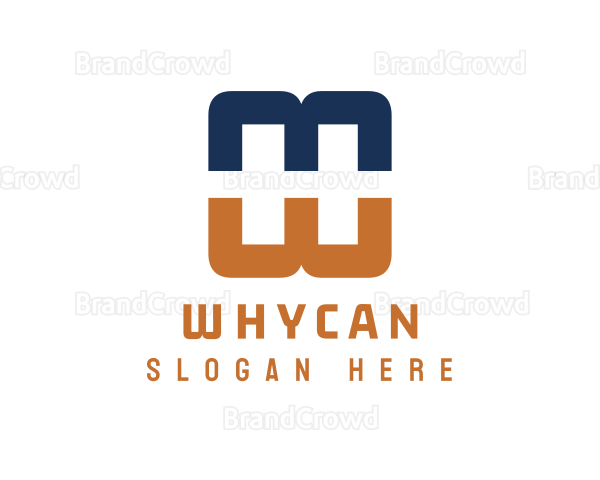 Modern Professional Business Letter MHW Logo