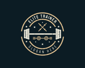 Gym Athletic Fitness logo design